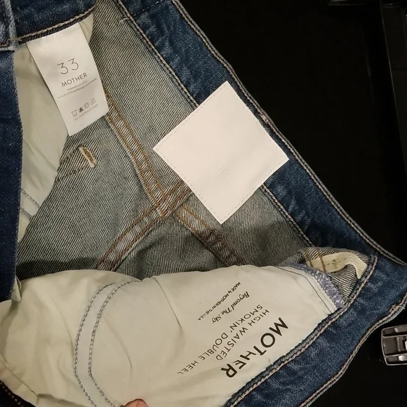 💕MOTHER SUPERIOR💕 High Waisted Smokin' Double Heel Jeans ~ Beyond the Sky 33